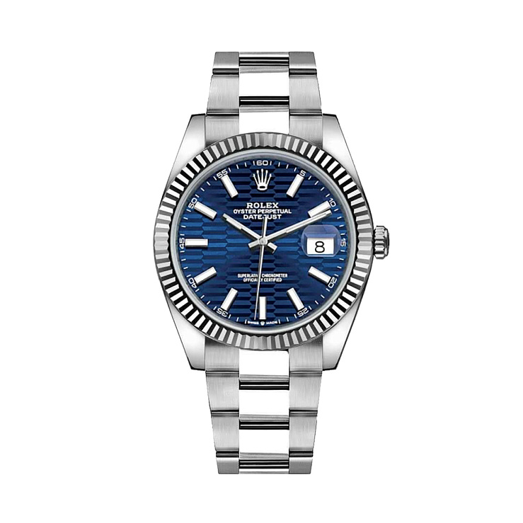 Datejust 41mm Blue Fluted Motif 2022