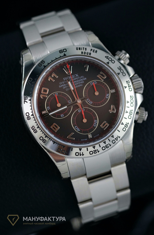Oyster Perpetual Cosmograph Daytona White Gold Racing Dial