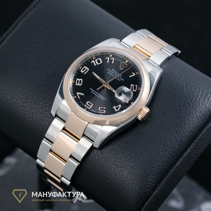 36mm Steel and Everose Gold