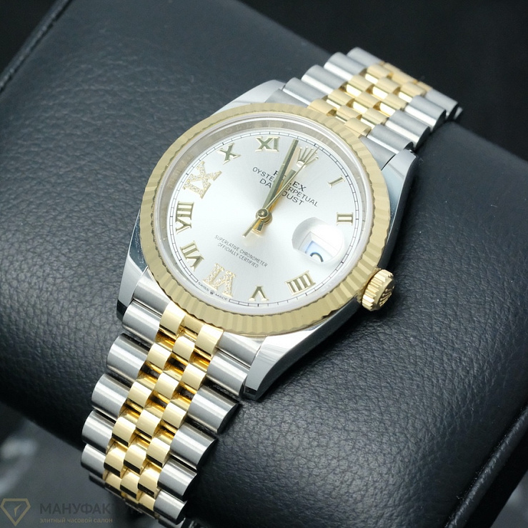 Datejust 36mm Steel & Yellow Gold