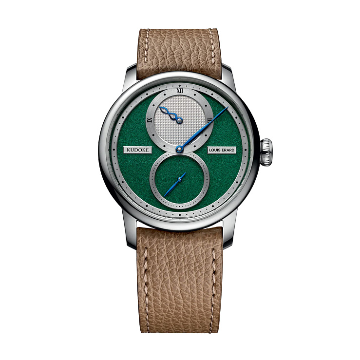 Le Régulateur Louis Erard x Kudoke Forest Green Limited Edition of 100 pieces