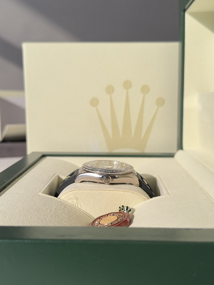 Datejust 36mm Zebra White Gold Factory Made