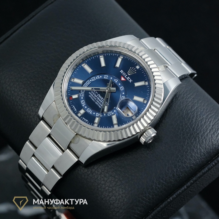 Sky-Dweller Steel Blue Dial