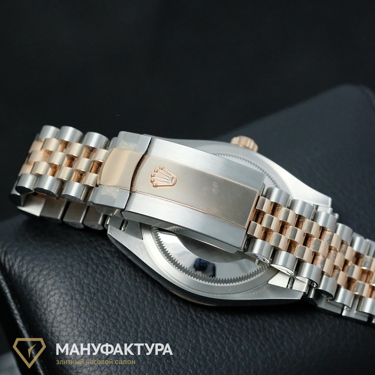 DATEJUST 36MM STEEL ROSE GOLD Diamonds pave