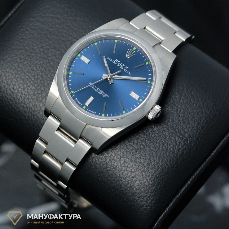 Oyster Perpetual 39mm Blue Dial