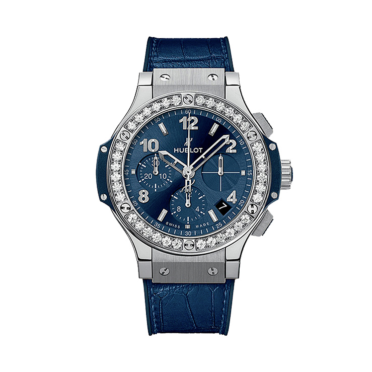 Big Bang Steel Diamonds 41mm Blue