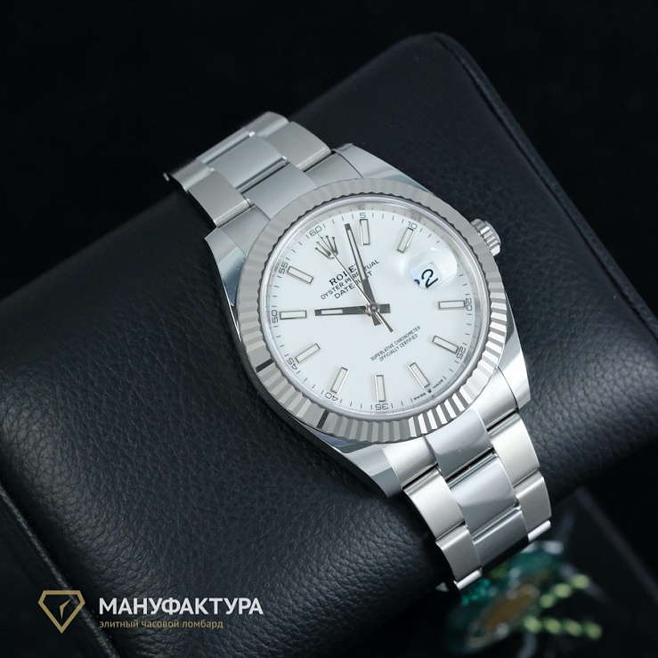 Datejust II 41mm White Dial 2021