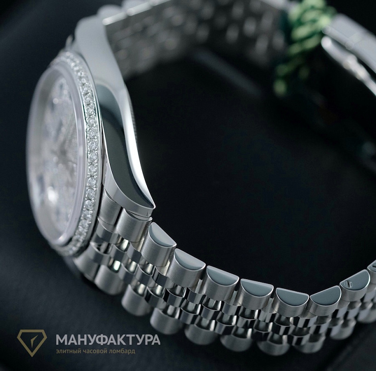 Datejust 36 mm Custom Diamonds Pave Dial 2021