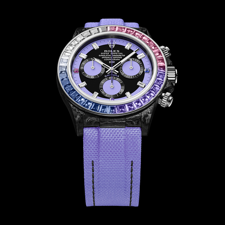 Rolex Daytona 40 Mm Rainbow Violet