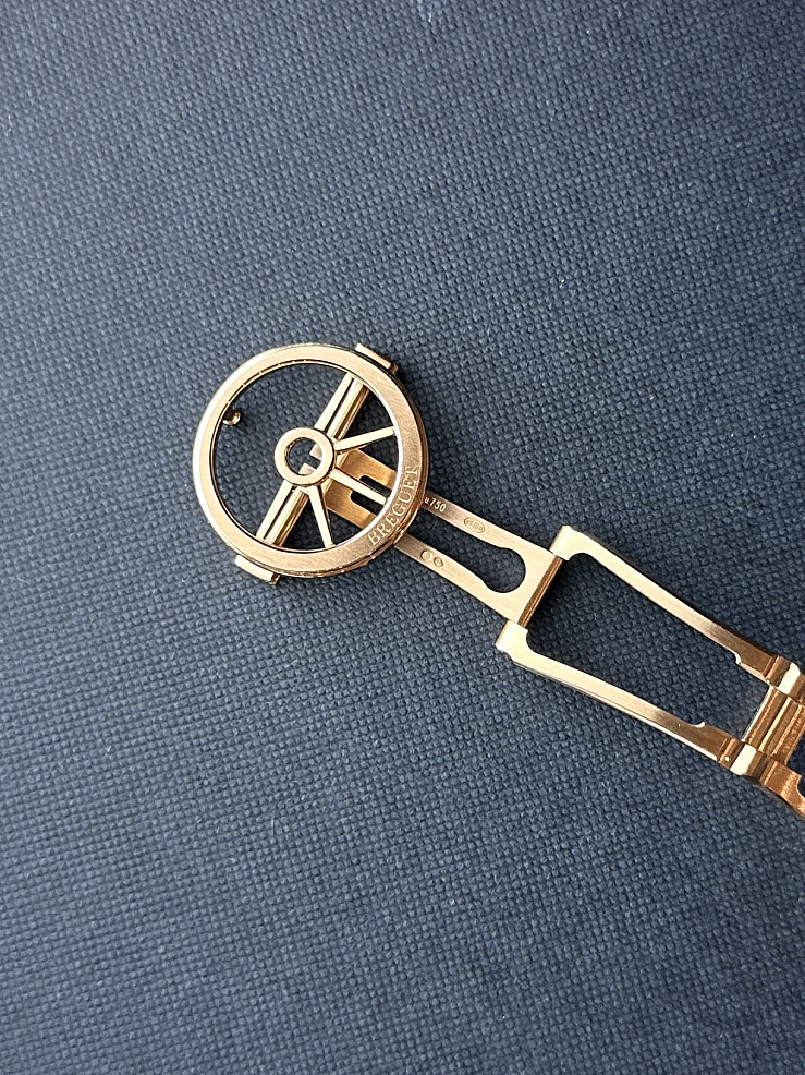 Marine Chronograph Rose Gold Dark Dial