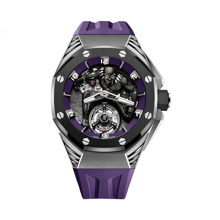 ROYAL OAK CONCEPT MARVEL BLACK PANTHER FLYING TOURBILLON