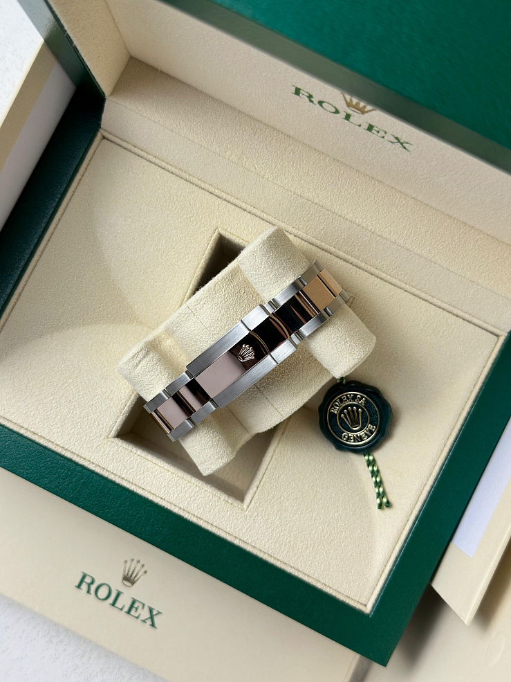 Datejust 41mm Steel & Rose Gold Chocolate dial Oyster bracelet