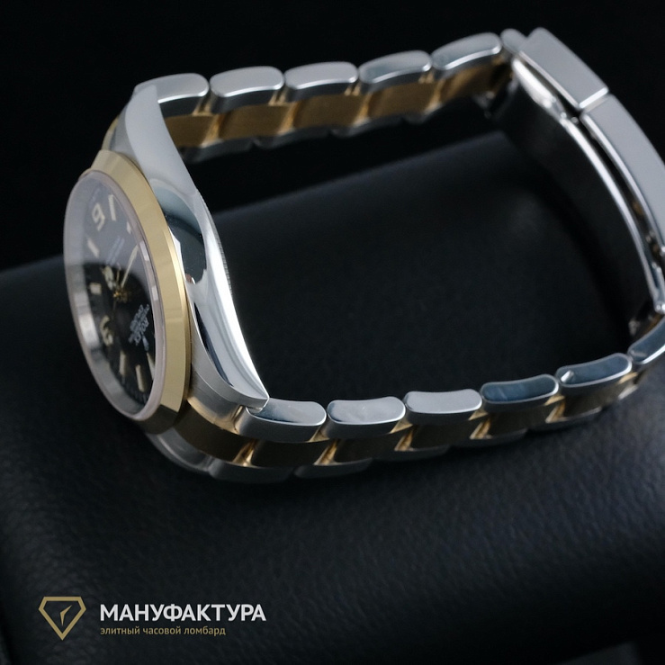 Explorer 36 mm Steel and Yellow Gold
