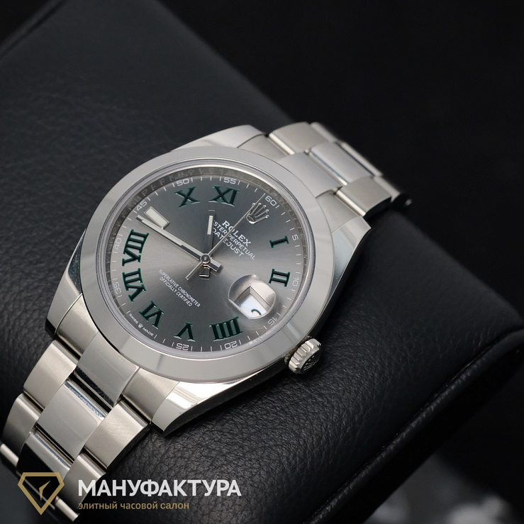 Oyster Perpetual Datejust 41 mm Wimbledon
