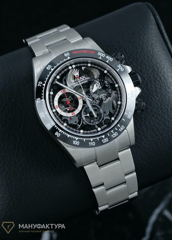 Artisans de Geneve La Barrichello Rolex Oyster Perpetual Cosmograph Daytona Steel