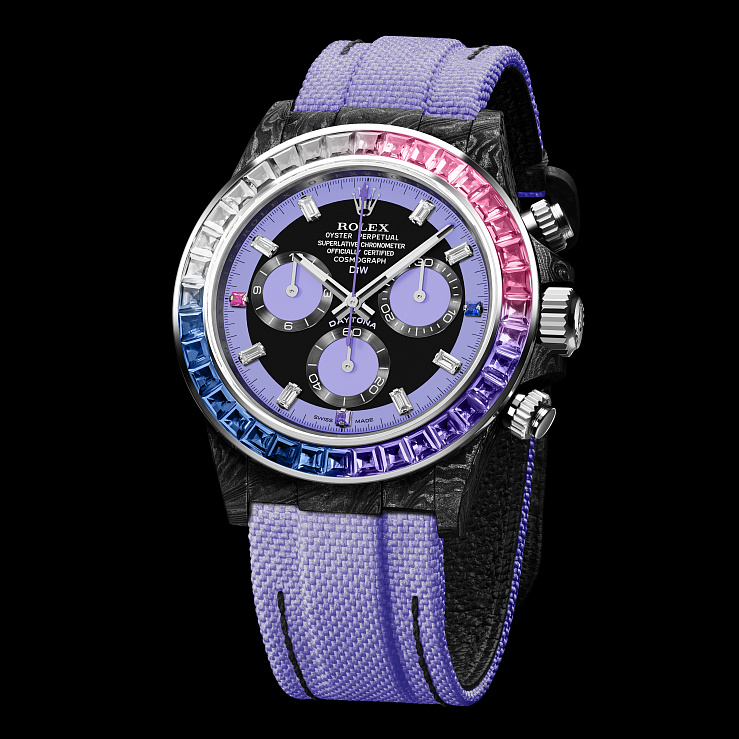 Rolex Daytona 40 Mm Rainbow Violet