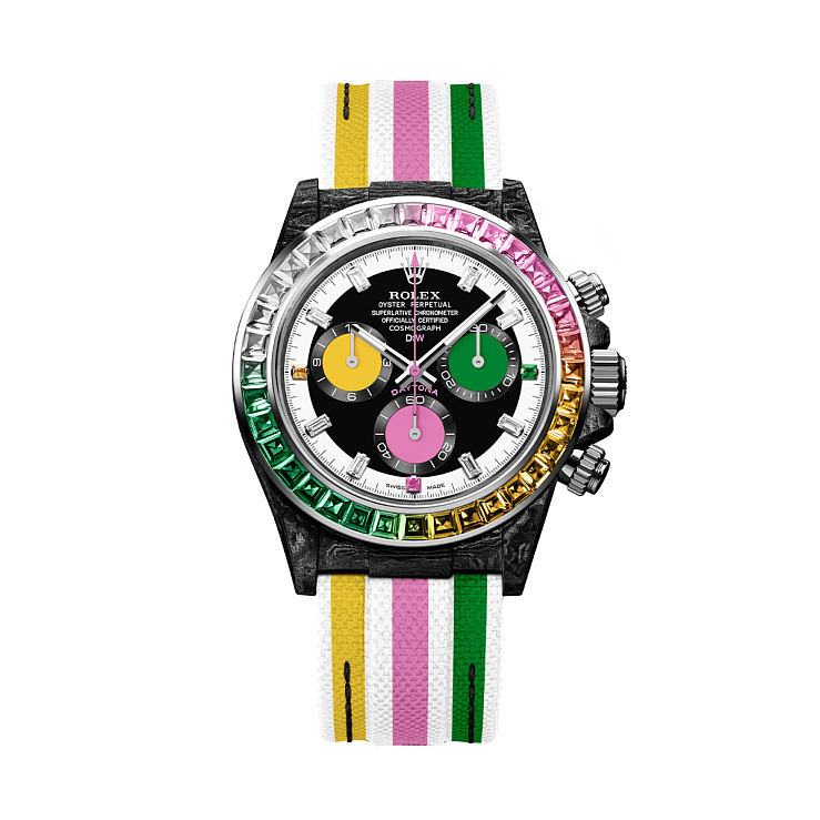 Rolex Daytona 40 Mm Rainbow Candy