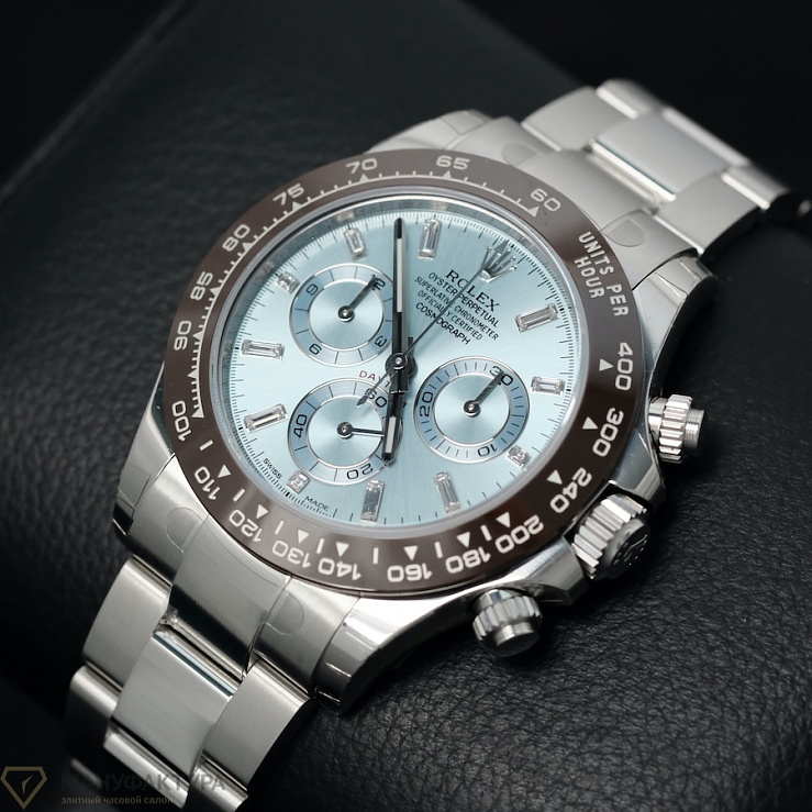 Cosmograph Daytona Platinum Baguette Diamond Dial