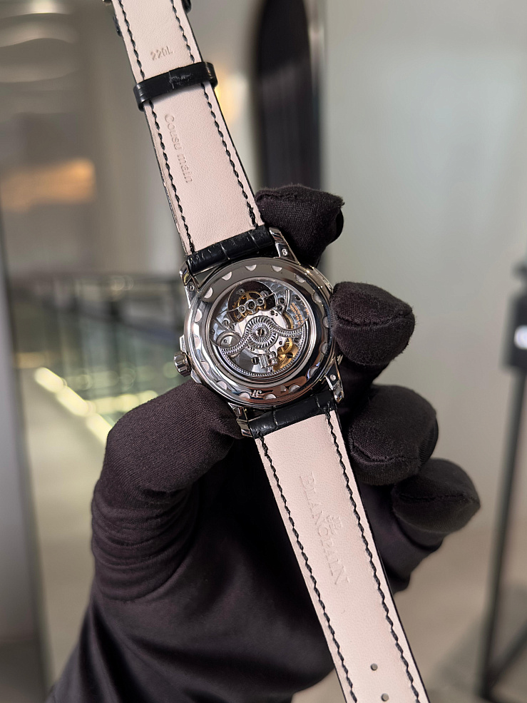 LÉMAN Tourbillon 18k White Gold 38 mm