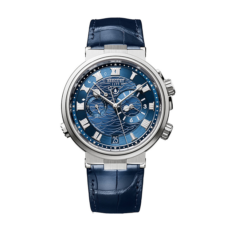 Marine Alarme Musicale White Gold Blue Dial 2021