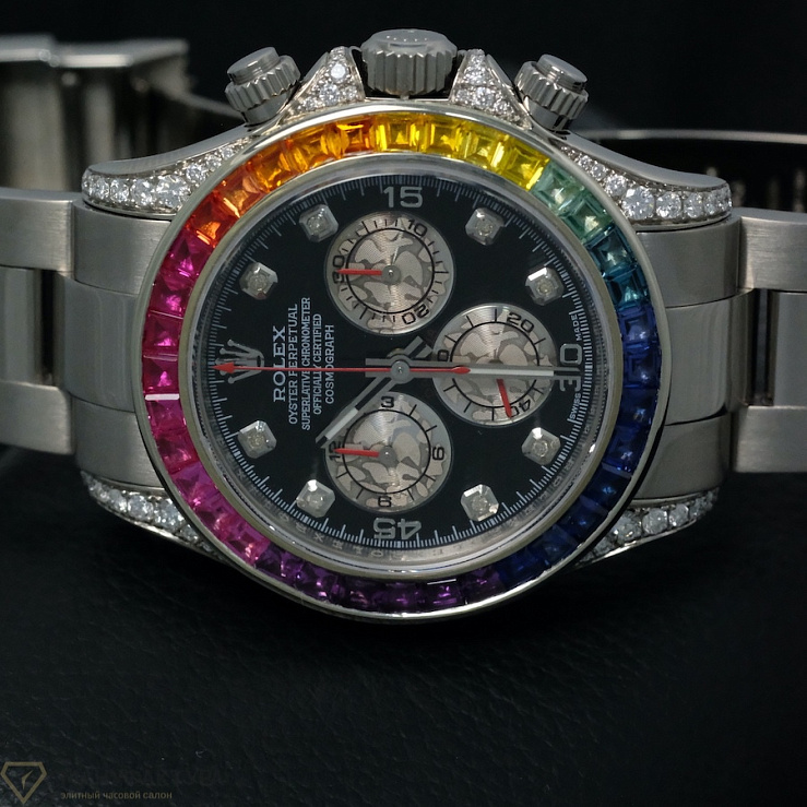 Rainbow Custom White Gold
