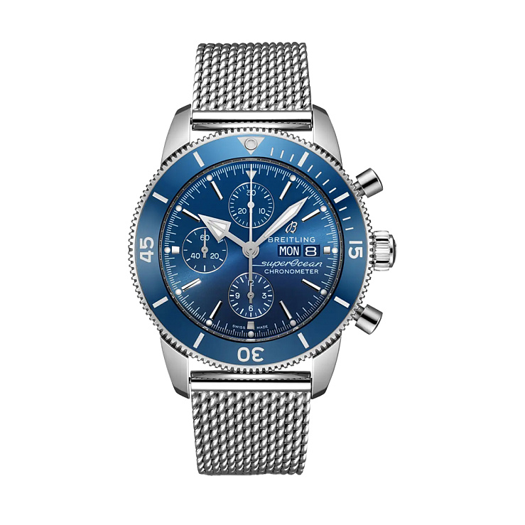 SUPEROCEAN HERITAGE B01 CHRONOGRAPH 44 Blue DIAL