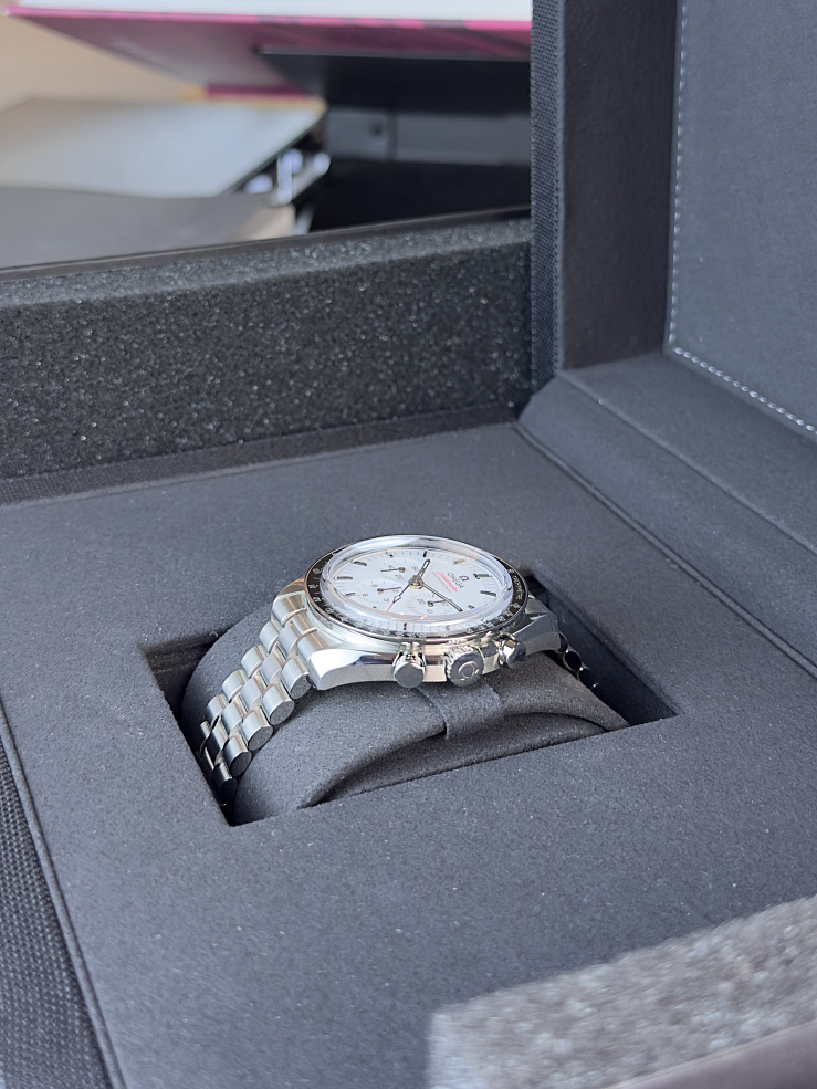 Speedmaster Moonwatch Professional White Dial 42mm steel