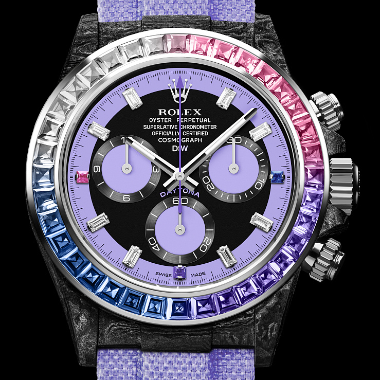 Rolex Daytona 40 Mm Rainbow Violet