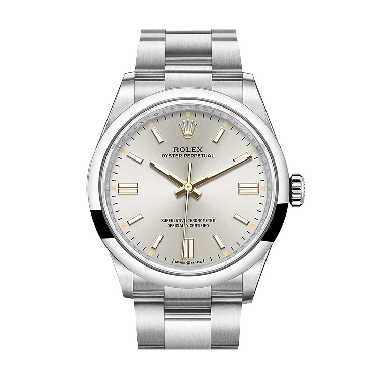 Oyster Perpetual 36 Silver Dial Oyster Bracelet