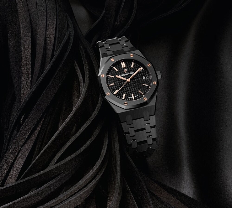 Royal 2023 Oak Black Ceramic 34mm Automatic