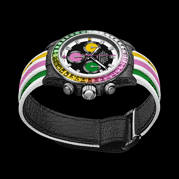 Rolex Daytona 40 Mm Rainbow Candy