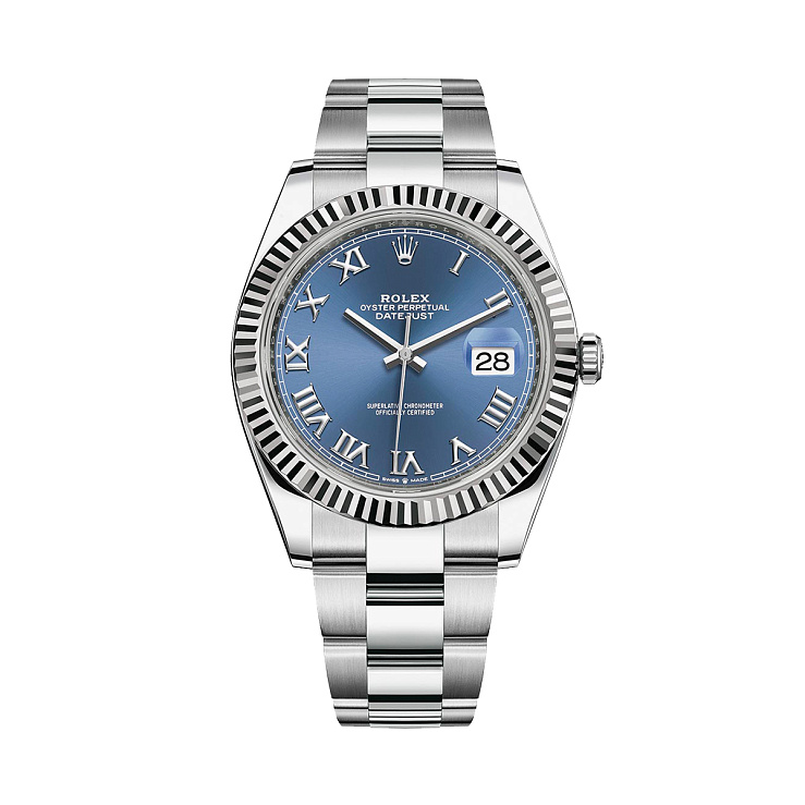 Datejust II 41mm Blue Azzurro