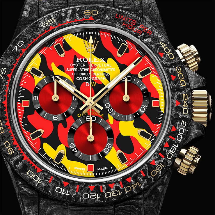 Rolex Daytona 41 Mm Military Yellow