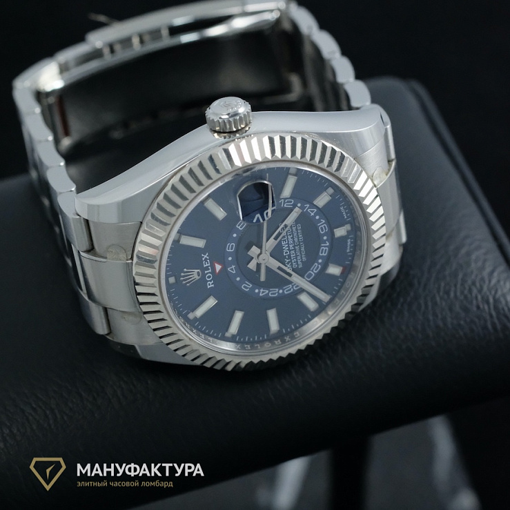 Sky-Dweller Steel Blue Dial