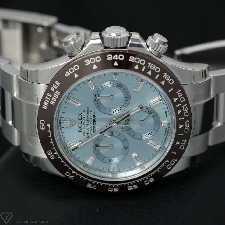Cosmograph Daytona Platinum Baguette Diamond Dial