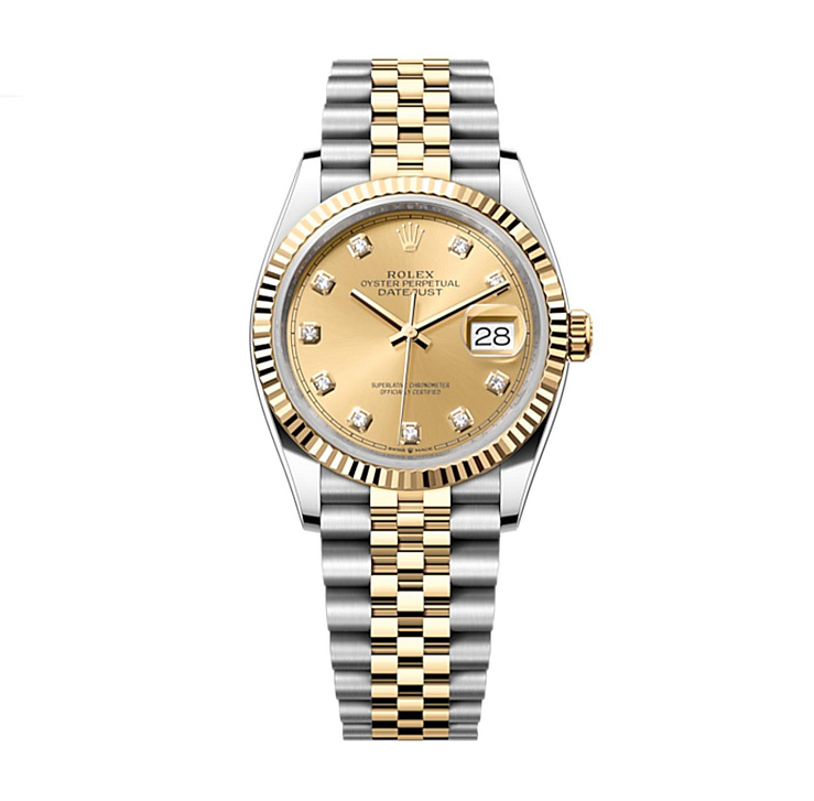 Datejust Champagne Diamond Dial