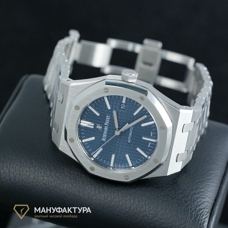 Royal Oak Date 41mm Blue Boutique Edition
