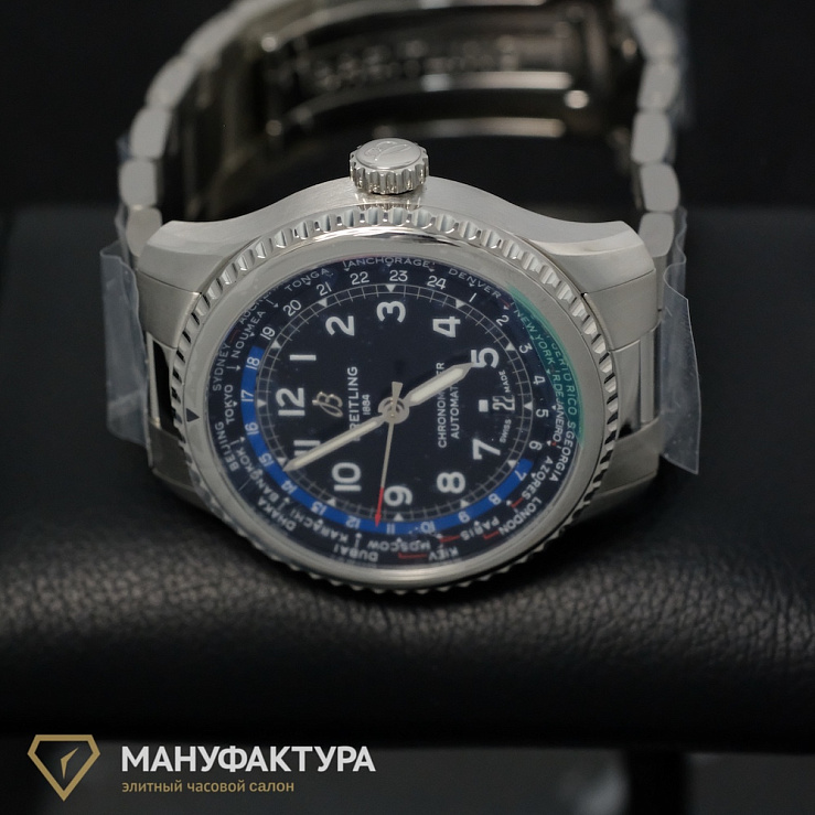 Aviator 8 B35 43 STEEL - BLACK