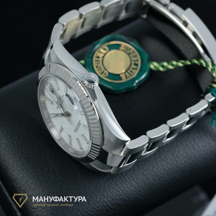Datejust II 41mm White Dial 2021