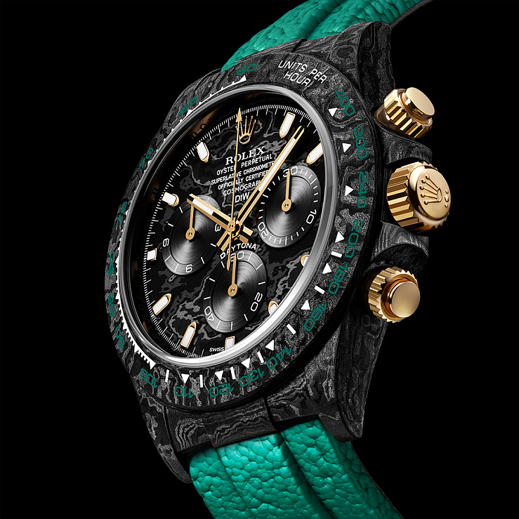 Rolex Daytona 40 Mm Emerald Carbon