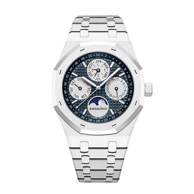 Royal Oak Perpetual Calendar 41 White Ceramic