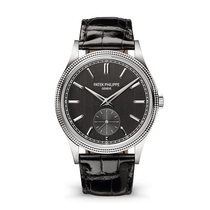 Calatrava Clous de Paris White Gold
