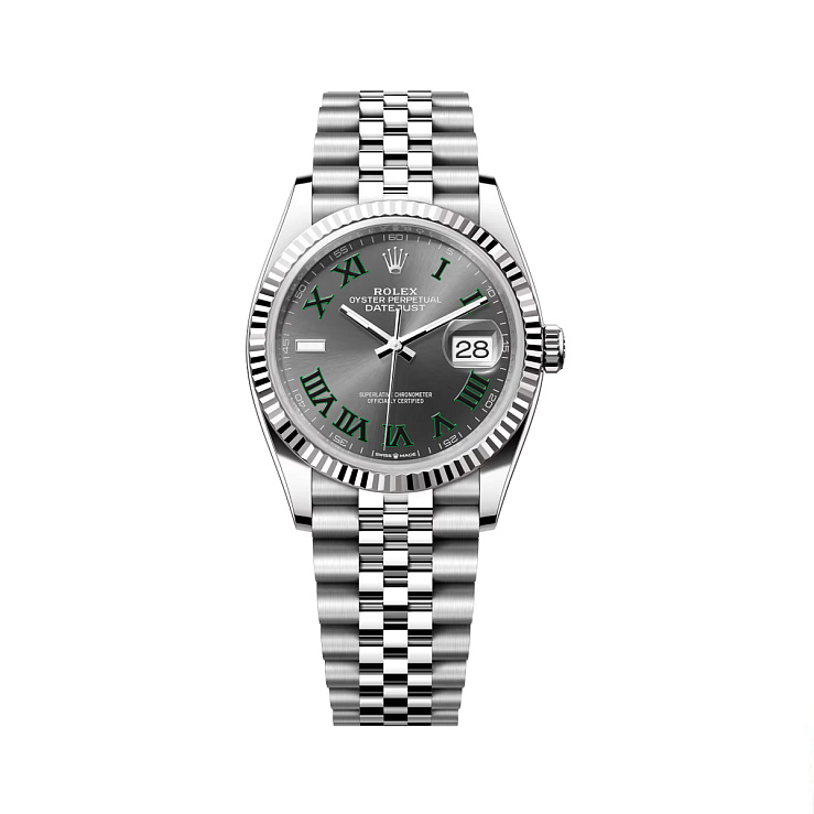 Datejust 36mm Wimbledon Dial 2024 Jubilee Bracelet