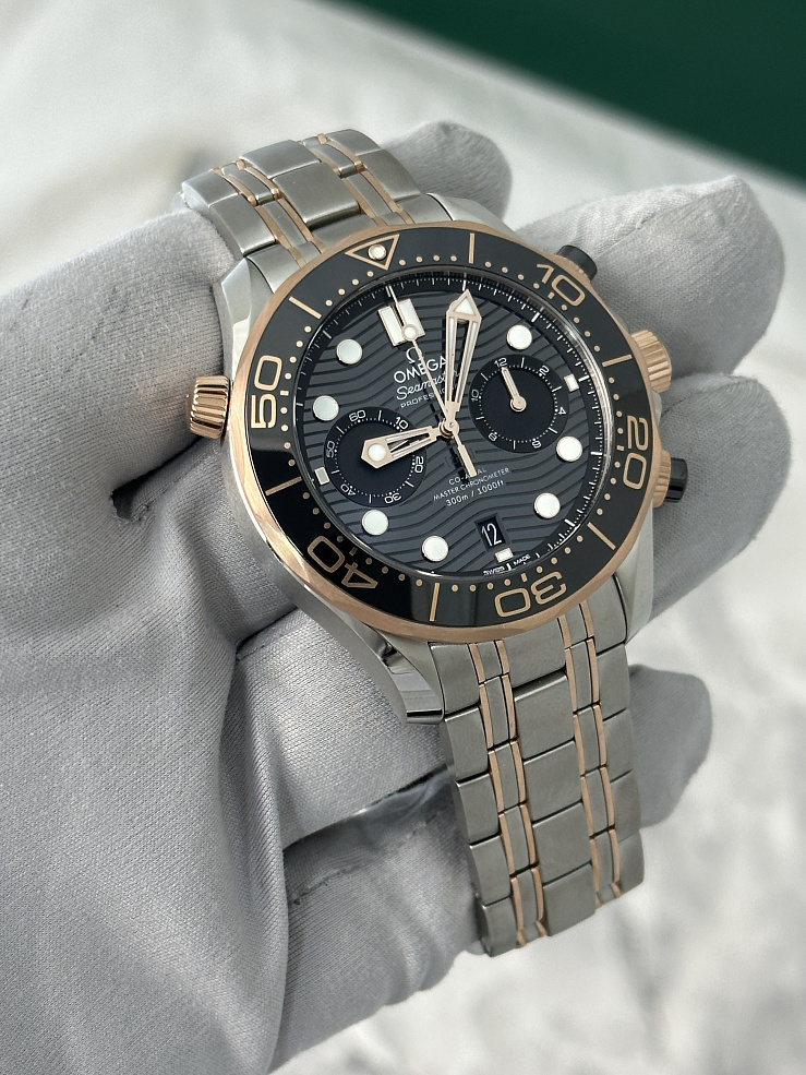 SEAMASTER DIVER 300M CO‑AXIAL MASTER CHRONOMETER CHRONOGRAPH 44 MM