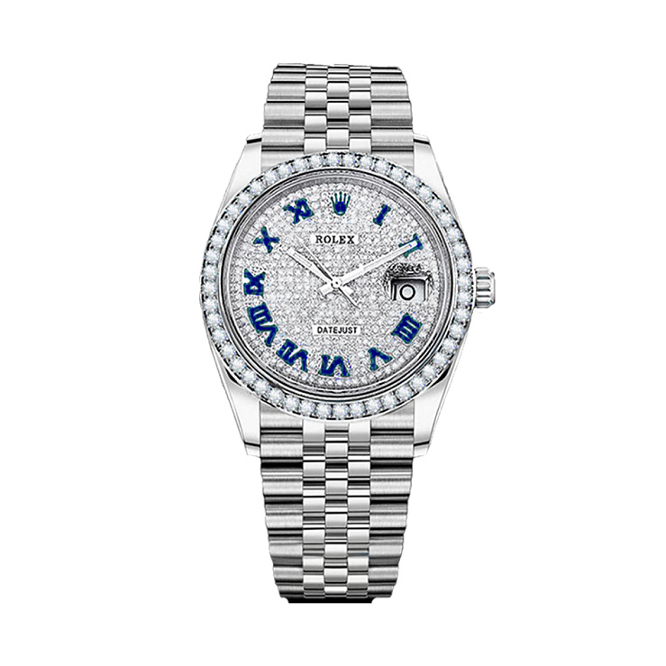 Datejust Oyster Perpetual 36 mm Pave Dial Diamonds