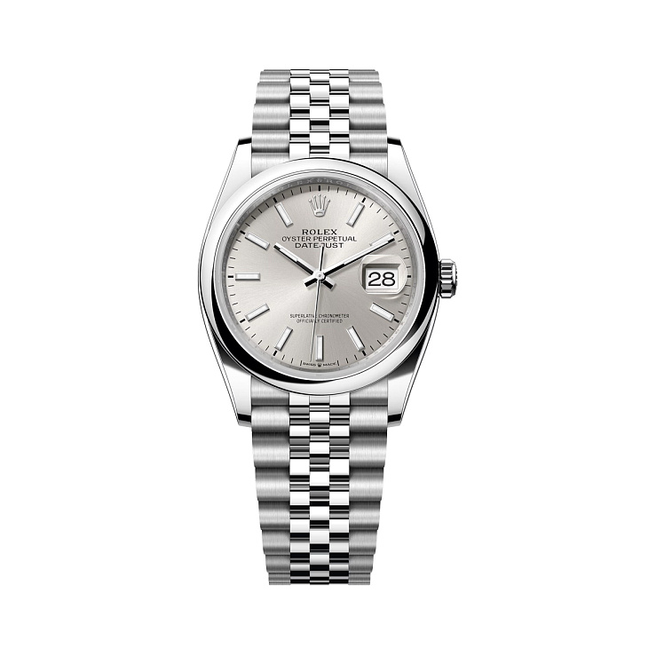 Datejust 36mm Steel Silver Dial Jubilee Bracelet
