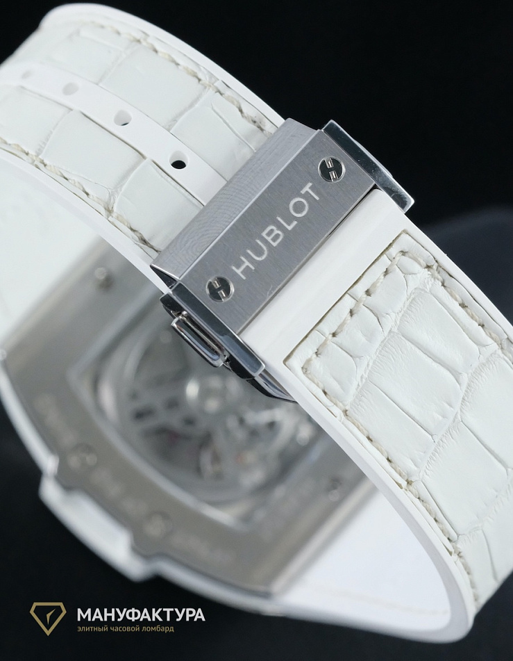 Spirit of Big Bang 39 Titanium Diamonds Paved White