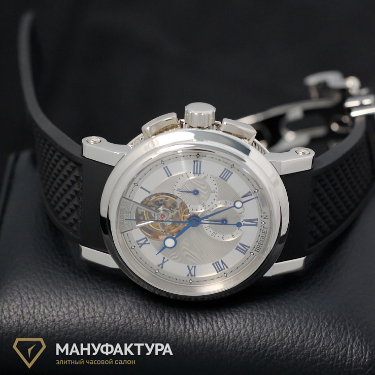 Marine Tourbillon Chronograph Platinum