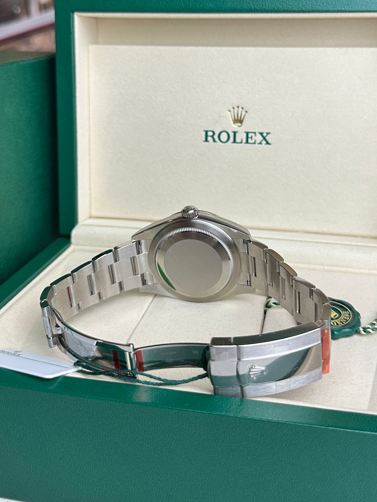 Sky-Dweller Steel & White Gold Black Dial Oyster bracelet