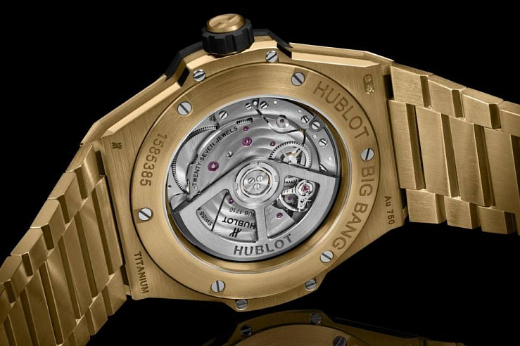 Big Bang Integral Time Only Yellow Gold